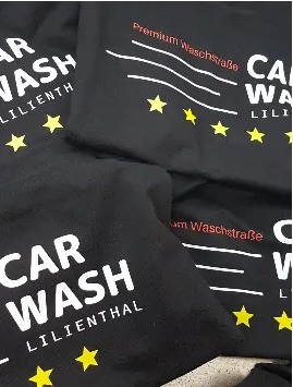 Shirts mit Car-Wash-Motiv