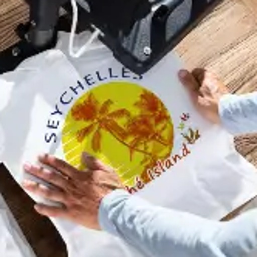 Vorbereitung einer Transferfolie